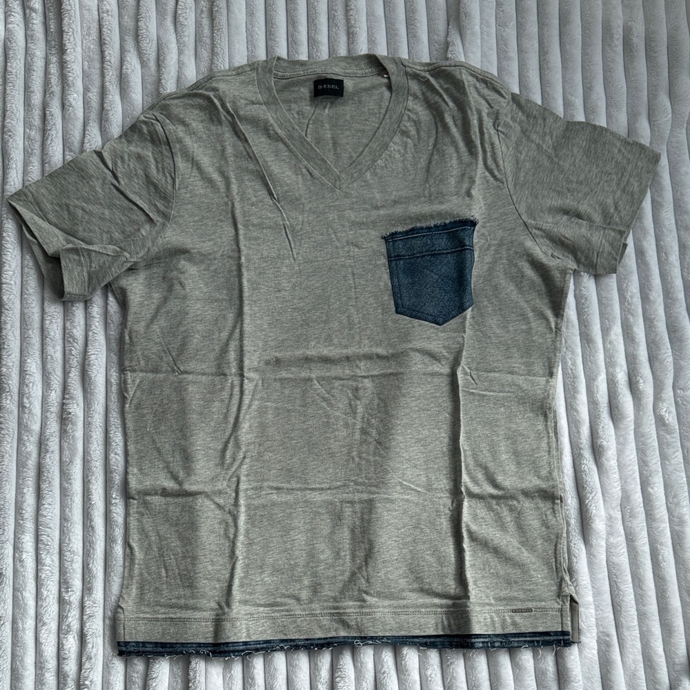 Diesel Grey Denim Tee